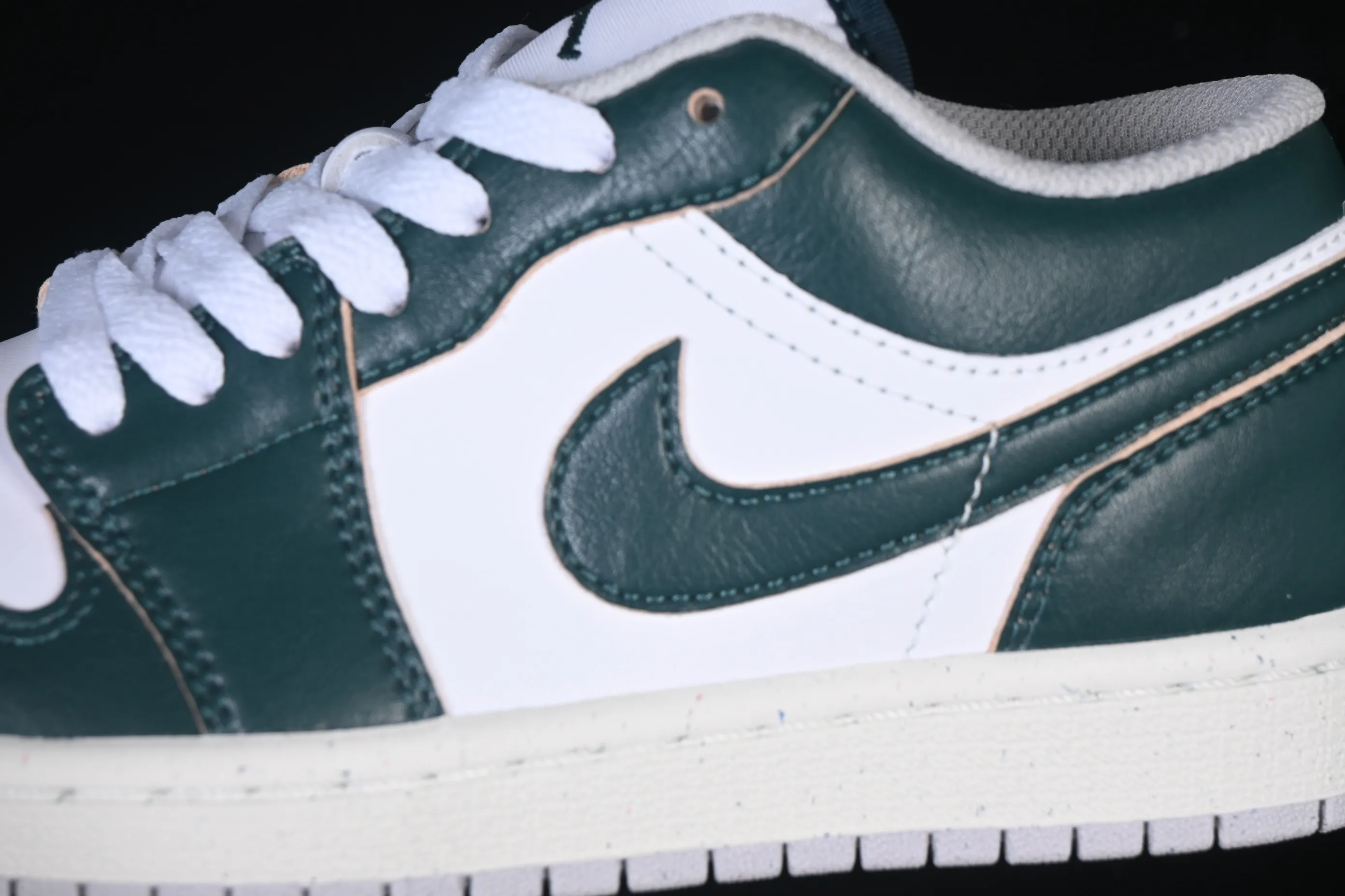 All categories Air Jordan Jordan series basketball shoes Air Jordan 1 Low Air Jordan 1 Low AJ1 Joe 1 white and green low-top cultural and casual sneakers FQ7687-300